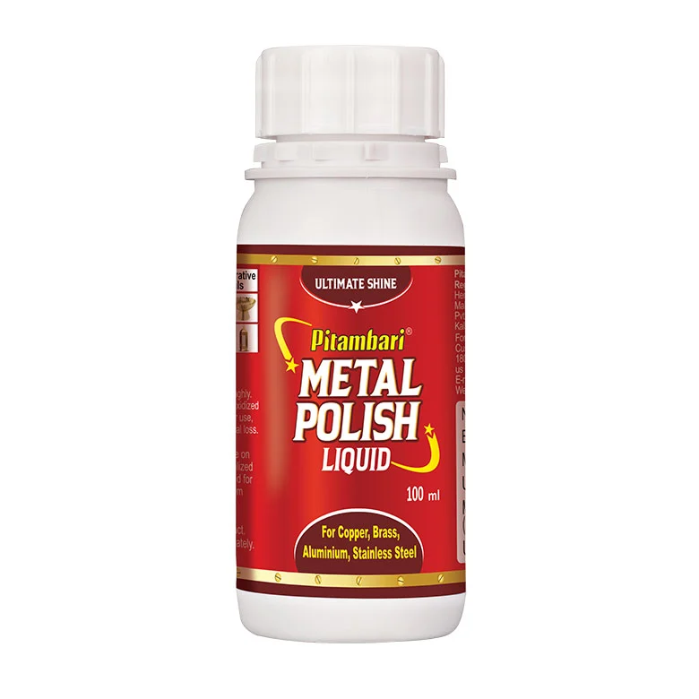 Pitambari Metal Polish Liquid 100ml